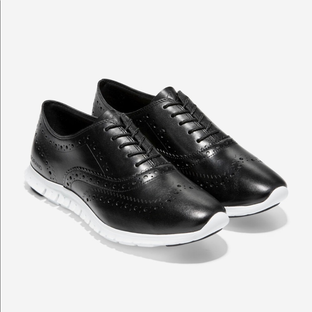 Cole Haan Zerogrand Wingtip Oxford - Black